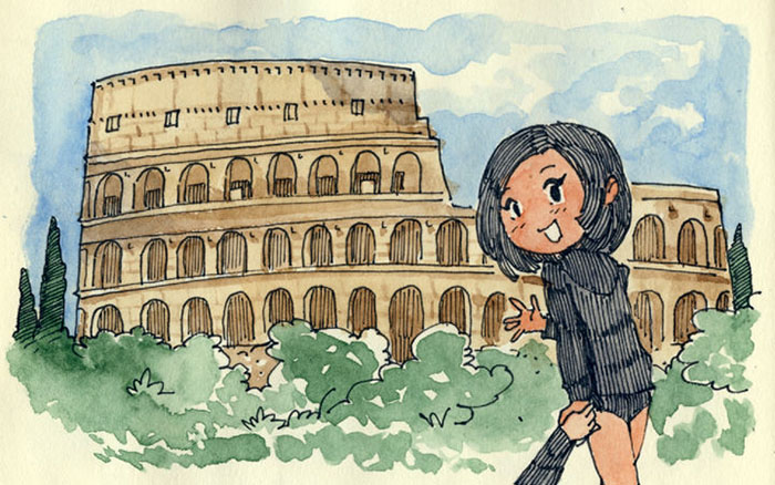 "My Long Distance Girlfriend Came To Visit Me In Italy. This Is My Diary"