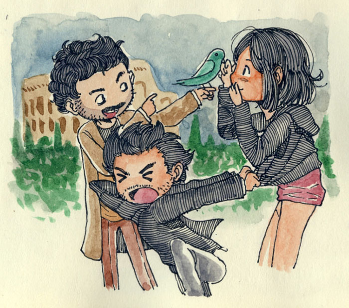 "My Long Distance Girlfriend Came To Visit Me In Italy. This Is My Diary"