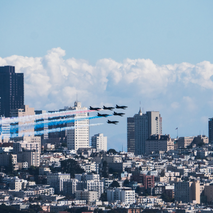 I Photographed The United States Navy Blue Angel In The San Francisco Bay