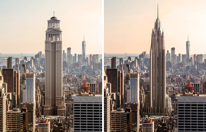 Artists Give The Empire State Building An Architectural Makeover