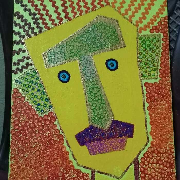 How I Colored My Cancer With Dot Paintings