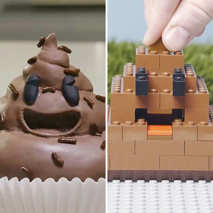 I Drew, Sculpted, And Painted 50 Creative Poops To Celebrate The 10th Anniversary Of The Poop Emoji