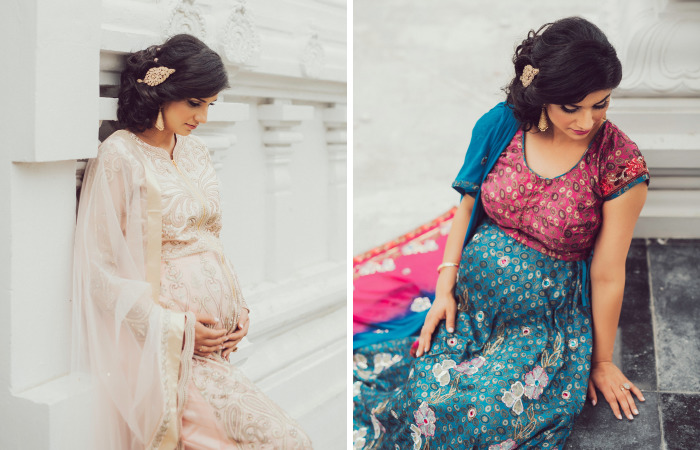 I Take Maternity Pictures Inspired By Indian Culture