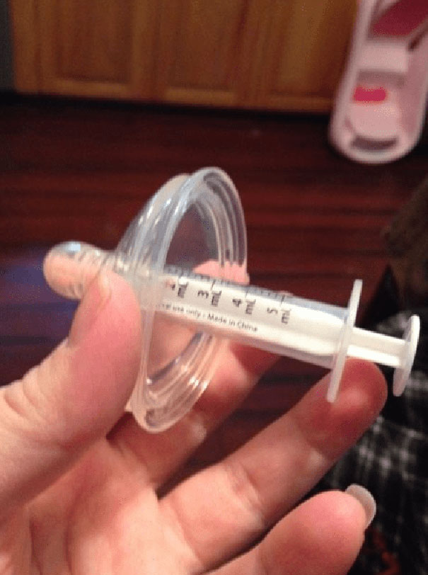 Use Bottle Nipple As Medicine Dispenser