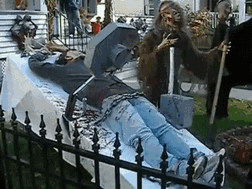 That's One Heck Of A Complex Halloween Decoration