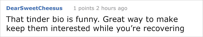 People Are Laughing At This Guy's Tinder Bio That He Wrote After Getting Crushed By 3000 Pounds