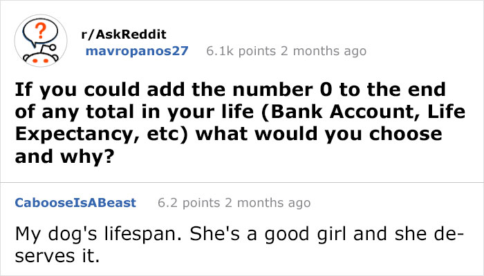 If You Could Add The Number 0 To The End Of Any Total In Your Life