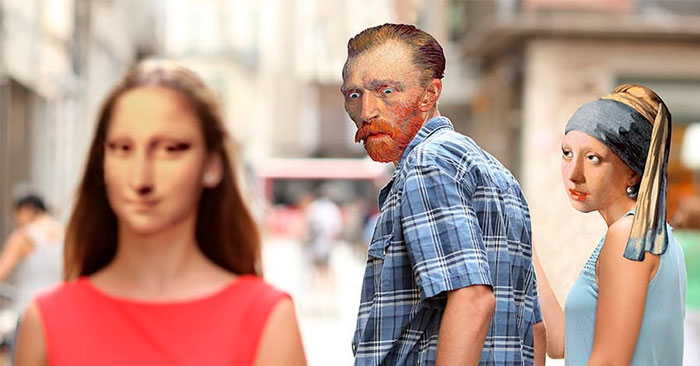 I Make Mashups Of The Most Famous Artworks In History And Contemporary Pop Culture