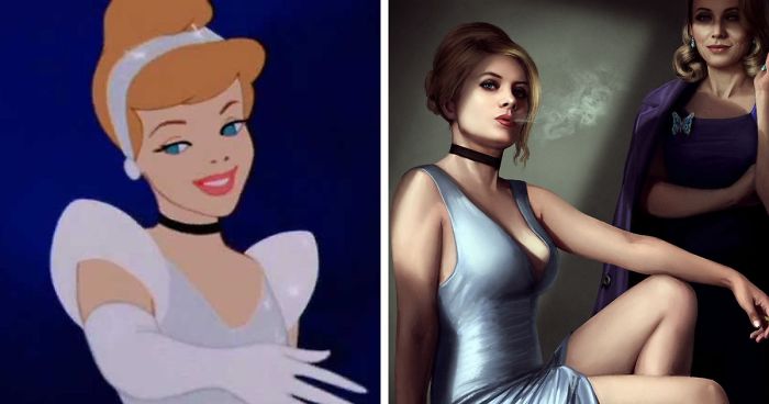 Artist Imagines Disney Princesses On 1940’s Mystery Novel Covers, And The Result Is Badass