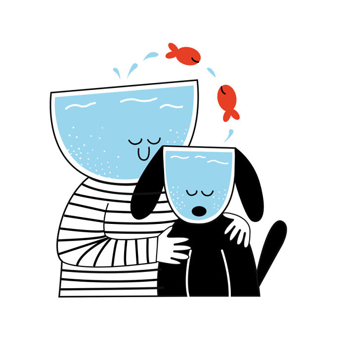 I Illustrate How We Are All Looking For Connection And Communication