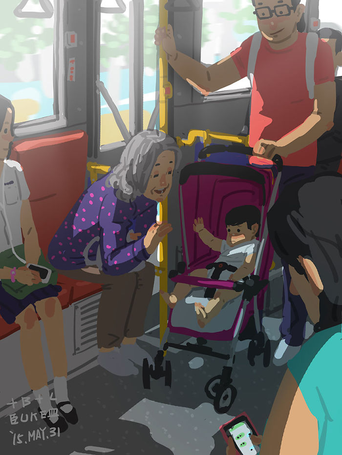 Father-Son-Love-Comics-Blue