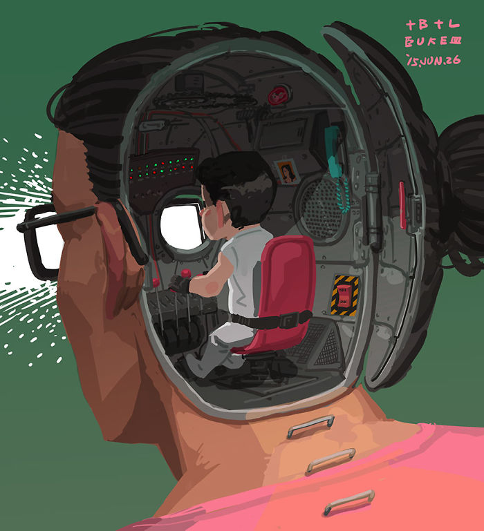 Father-Son-Love-Comics-Blue