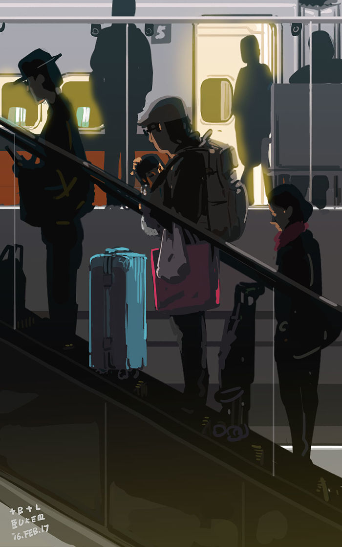 Father-Son-Love-Comics-Blue