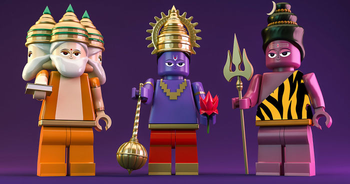 I Created Indian Lego Gods