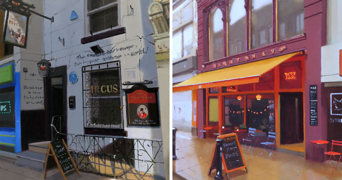 Stunning Oil Paintings Of Manchester