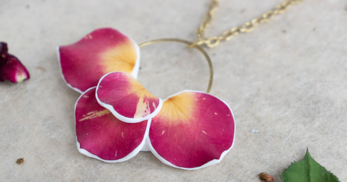 I Create Enchanting Jewelry From Real Roses