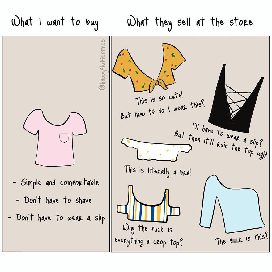 Artist Creates Illustrations Of The Daily Problems Of A Modern Girl And You Will Surely Laugh At It
