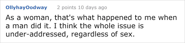 This Guy's Story About A Female Coworker Sexually Harassing A Male Sparks A Debate On Double Standards This Guy's Story About A Female Coworker Sexually Harassing A Male Sparks A Debate On Double Standards