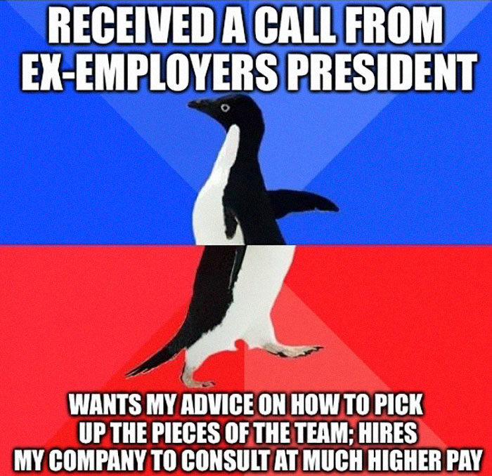 Guy Gets Fired, Makes Management Regret Their Decision In The Best Way Guy Gets Fired, Makes Management Regret Their Decision In The Best Way