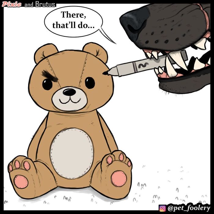 These Hilariously Adorable Comics About Brutus And Pixie Will Instantly Make Your Day