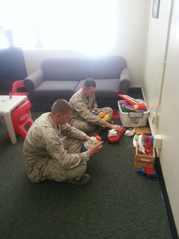 A Few Of My Buddies Got Bored While Waiting To Check Out Today