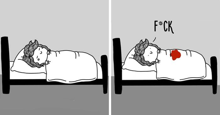 Illustrator Documents Her Daily Struggles And Life With Her Boyfriend In 59 Adorable Comics