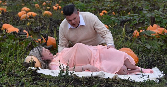 This Is The Most Terrifying Maternity Photo Shoot We’ve Ever Seen (WARNING: Some Images Might Be Too Brutal)