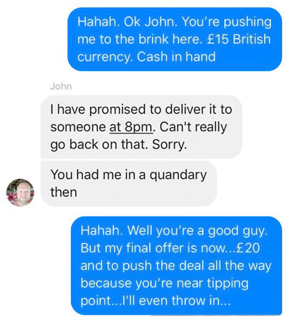 Right After Selling His Pool Online This Guy Received A Hilarious Offer From Another Buyer He Couldn't Refuse Right After Selling His Pool Online This Guy Received A Hilarious Offer From Another Buyer He Couldn't Refuse