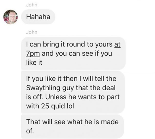 Right After Selling His Pool Online This Guy Received A Hilarious Offer From Another Buyer He Couldn't Refuse