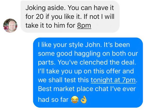 Right After Selling His Pool Online This Guy Received A Hilarious Offer From Another Buyer He Couldn't Refuse Right After Selling His Pool Online This Guy Received A Hilarious Offer From Another Buyer He Couldn't Refuse