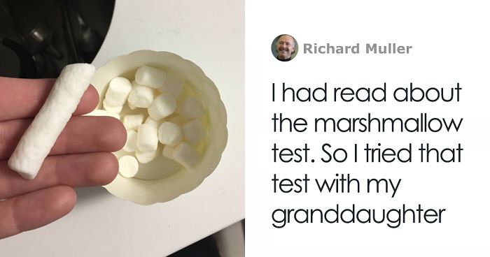 Physicist Performs Marshmallow Experiment With His 3-Year-Old Granddaughter, And The Result Melts His Heart