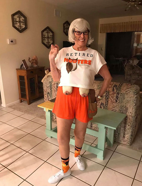 She Won The Halloween Contest