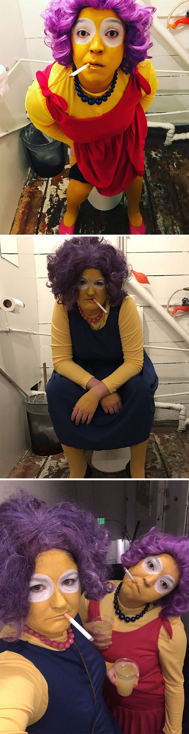 My Wife And I Went As Patty And Selma