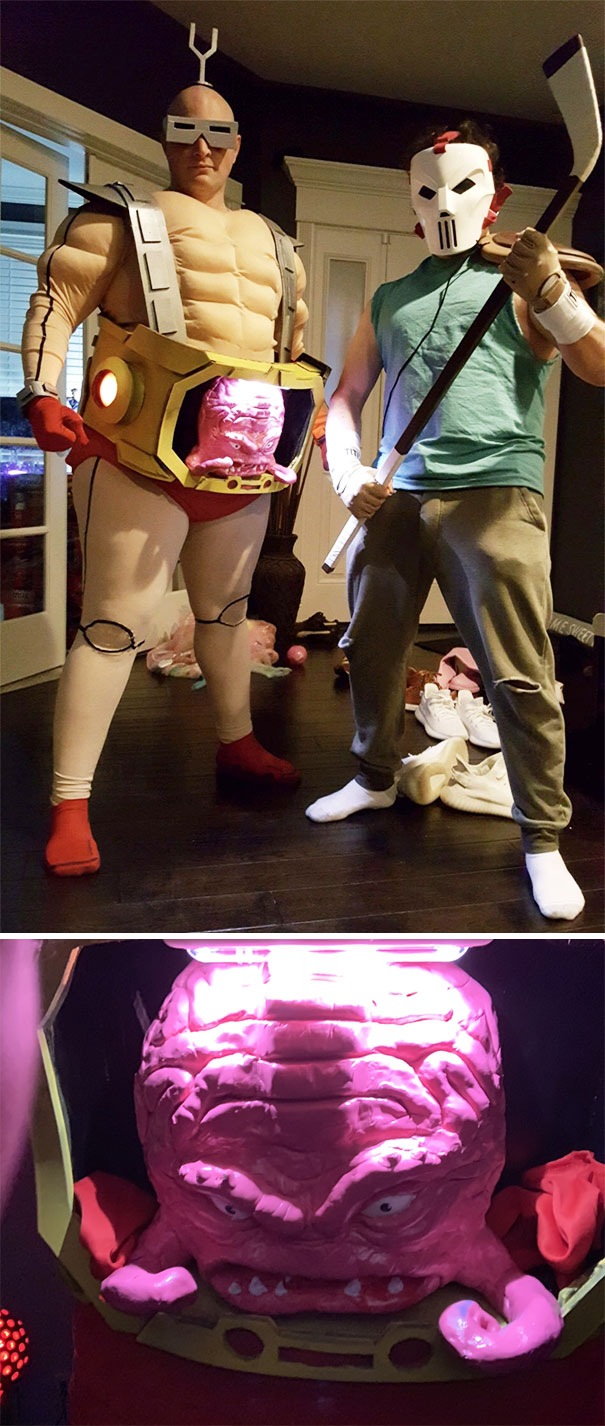 My Krang Costume, Halloween 2018