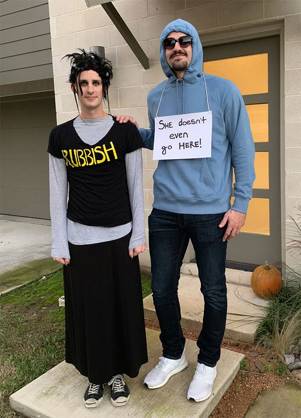 I’m So Obsessed With My Friend Aaron And His BFs Couples Costume That I Had To Share It