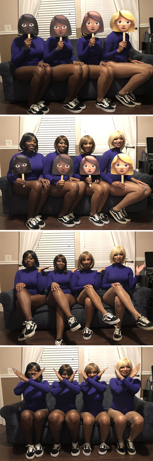 My Sister Needed A Costume For Her And Her Friends So I Put Together This For Them