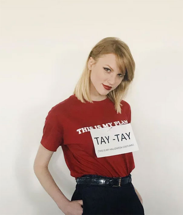 People Told Me I Look Like T Swift So I Dressed Up As Her For Halloween