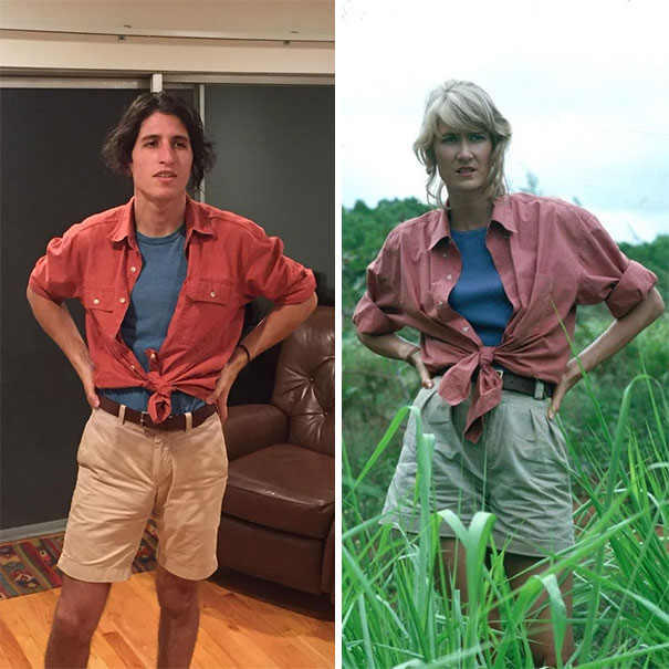 My Laura Dern Costume (Jurassic Park)