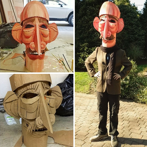 First Time Making A Home Made Costume For Halloween