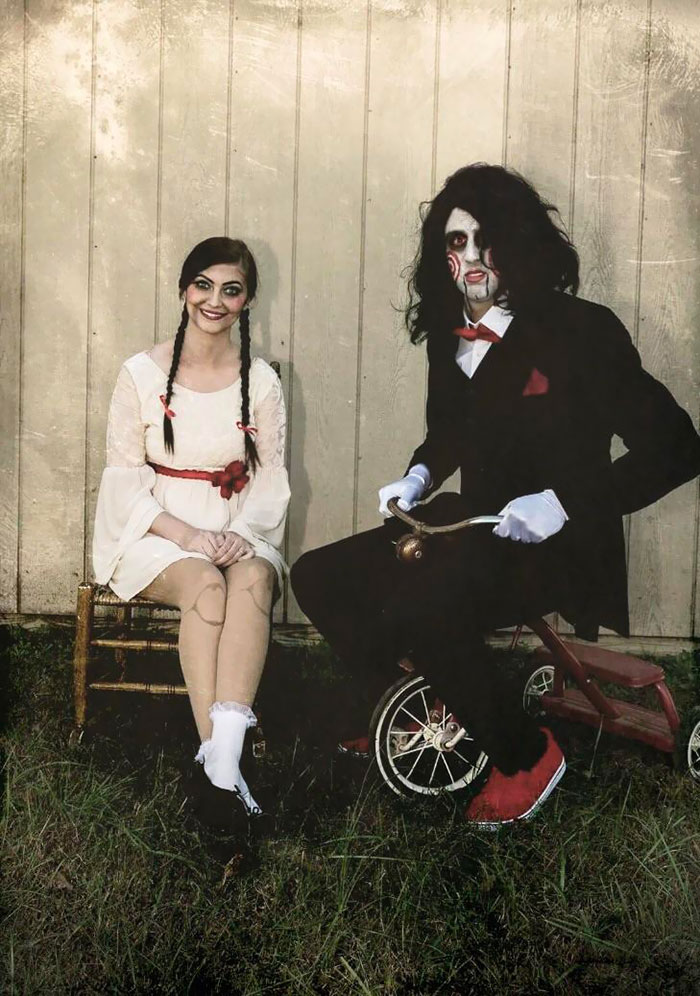 Jigsaw And Annabelle Sitting In A Tree... K I L L I N G