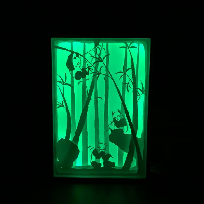 Handmade Papercut Lightboxes