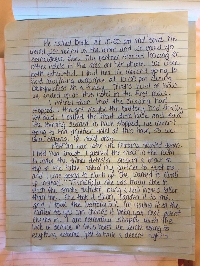 Worst Hotel Customer Service Experience