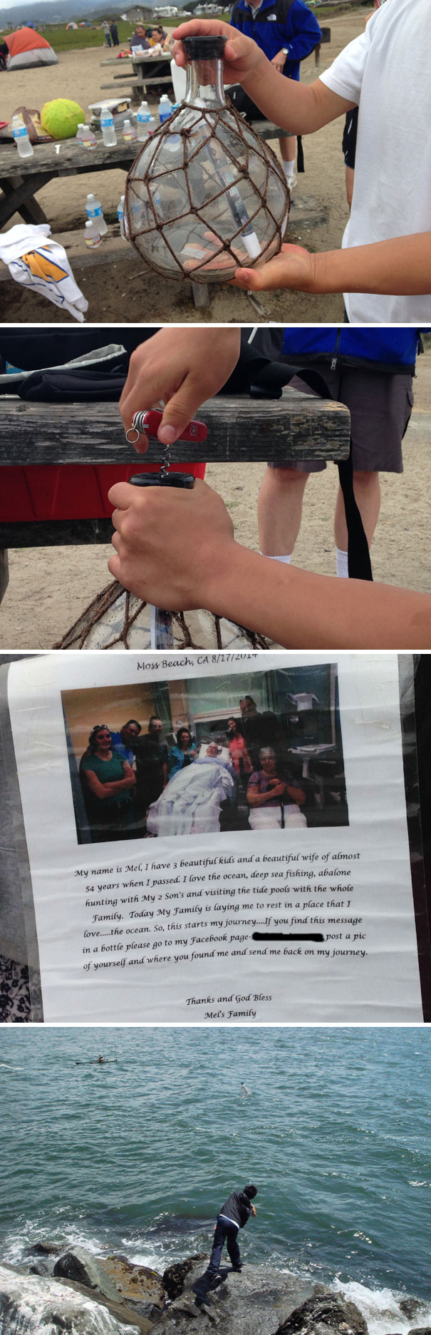 So My Friend Found A Message In A Bottle While Fishing