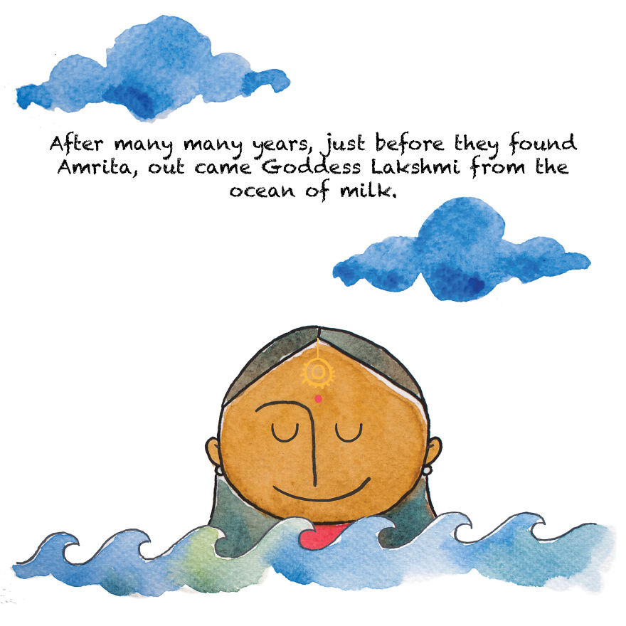 We Created A Series Of Fairytales About Indian Mythology For Our Baby, And This Is One Of Them