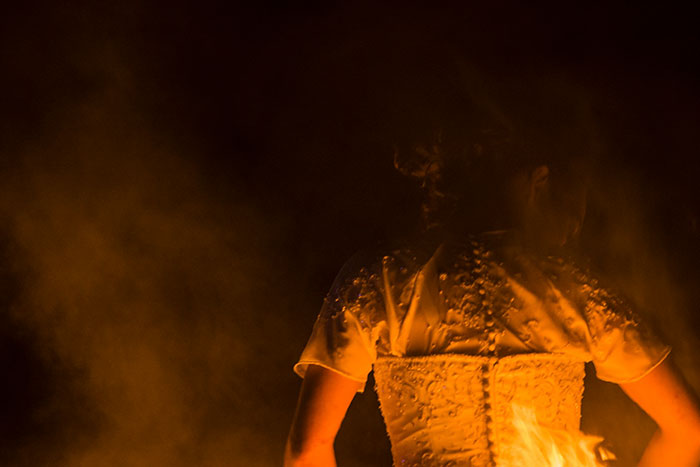 Brides Surprise Their Guests By Setting Their Wedding Dresses On Fire And Then Posing For Some Hot Pics