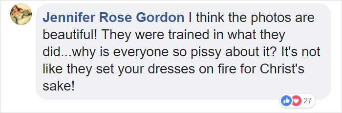 Brides Surprise Their Guests By Setting Their Wedding Dresses On Fire And Then Posing For Some Hot Pics