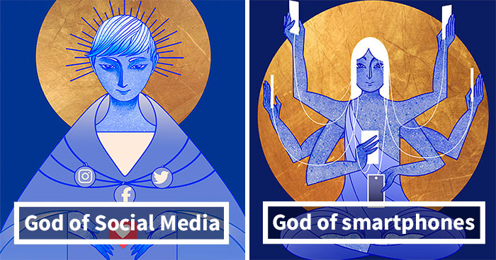 I Illustrated Modern Gods