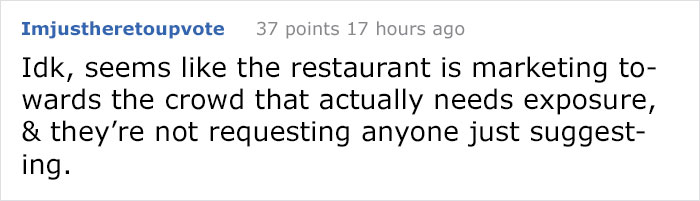 Restaurant Asks Musicians To Perform For Free, And This Musician's Epic Reply Goes Viral Restaurant Asks Musicians To Perform For Free, And This Musician's Epic Reply Goes Viral