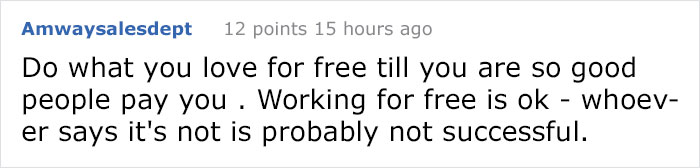 Restaurant Asks Musicians To Perform For Free, And This Musician's Epic Reply Goes Viral Restaurant Asks Musicians To Perform For Free, And This Musician's Epic Reply Goes Viral