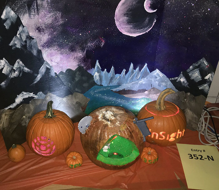 Nasa Halloween Pumpkin
